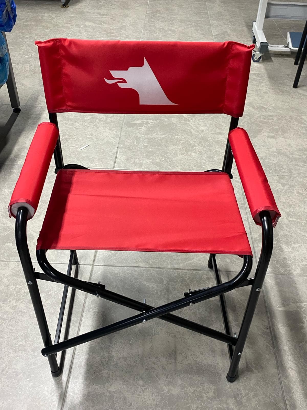 Katlanır Rejisör Sandalyesi Set - BASKILI 