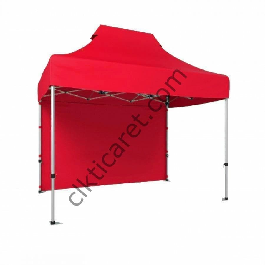 CLK 2x3 40mm Profil Gazebo Çadır Arka Perdeli