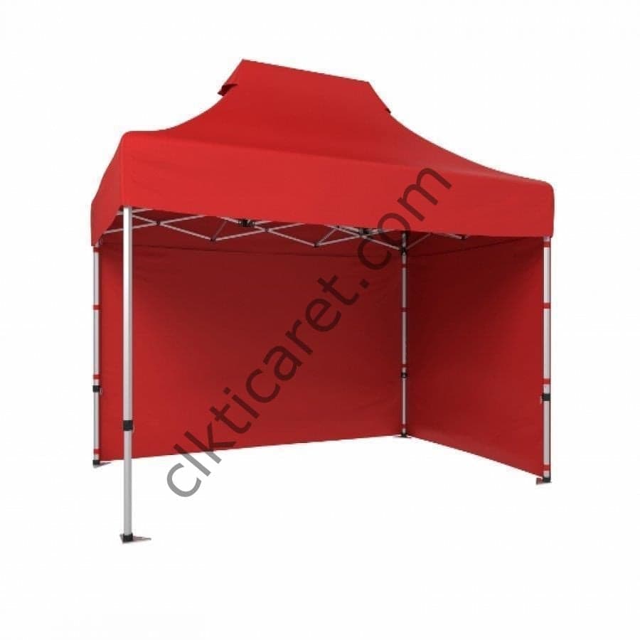 CLK 2x3 40mm Profil Gazebo Çadır 2 Yan Kapalı