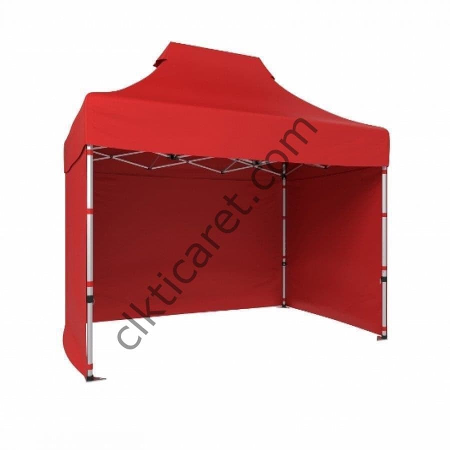 CLK 2x3 40mm Profil Gazebo Çadır 3 Yan Kapalı