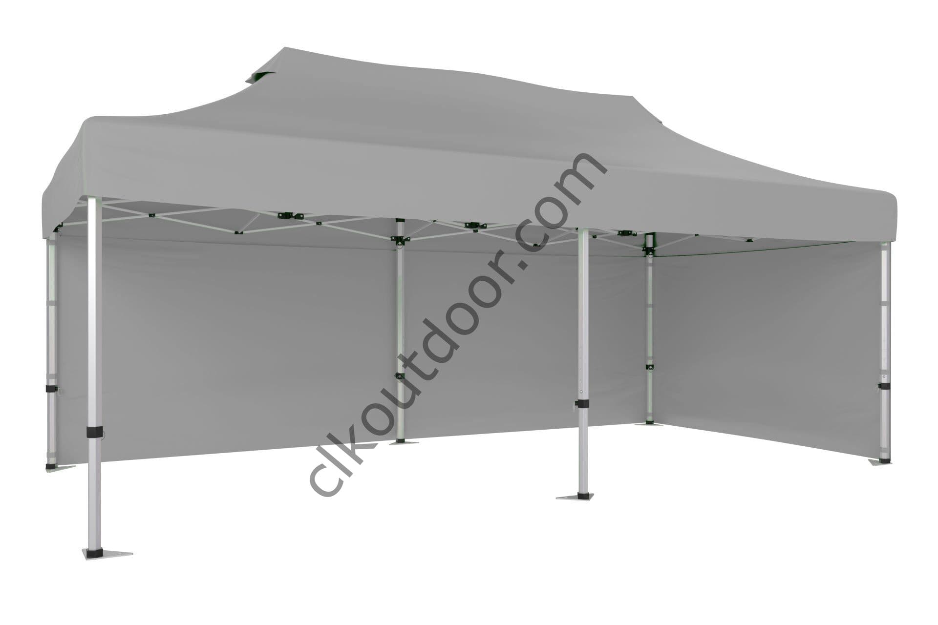 CLK 2x4 mt 40mm Alüminyum Katlanabilir Tente Gazebo Çadır 2 Yan Kapalı
