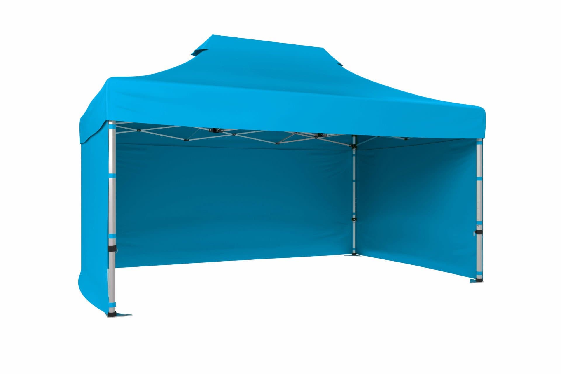 CLK 3x4,5 40 mm Katlanabilir Tente Gazebo Çadır Gazebo Çadır 3 Yan Kapalı
