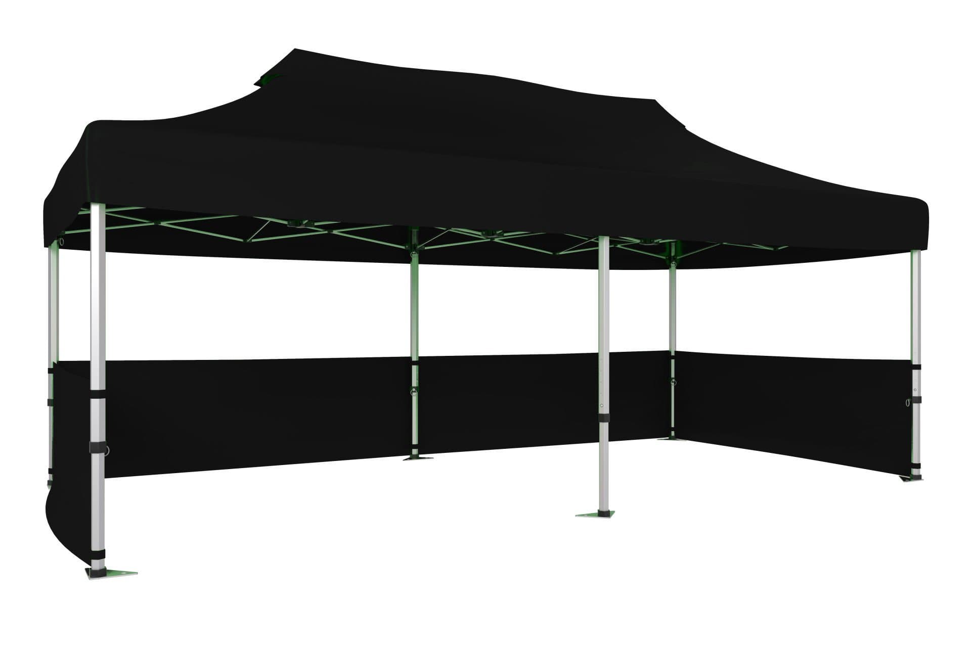 CLK 3x6 40 mm Katlanabilir Tente Gazebo Çadır Gazebo Çadır 3 Kenar Yarım Duvarlı