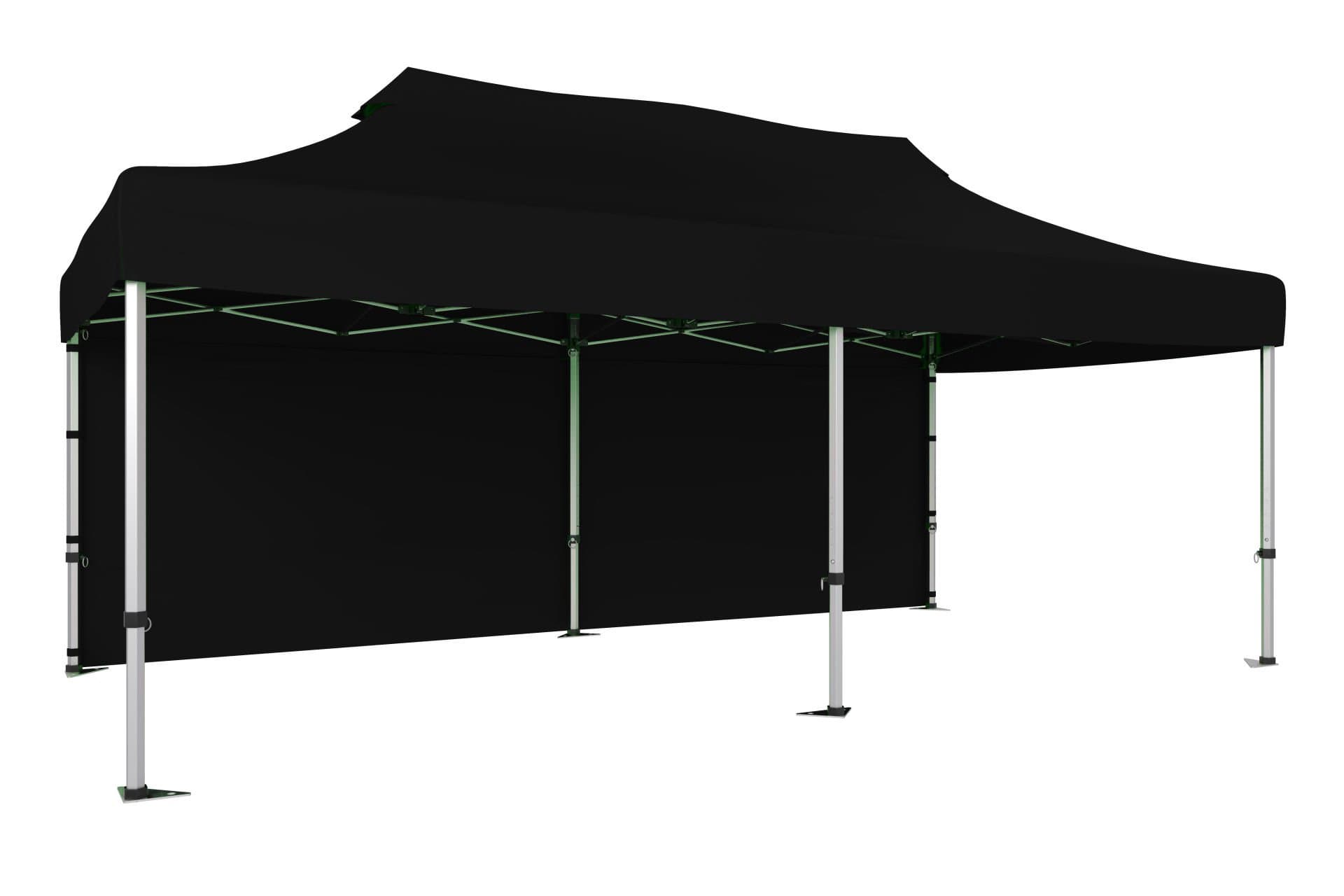 CLK 3x6 40 mm Katlanabilir Tente Gazebo Çadır Gazebo Çadır Arkası Kapalı