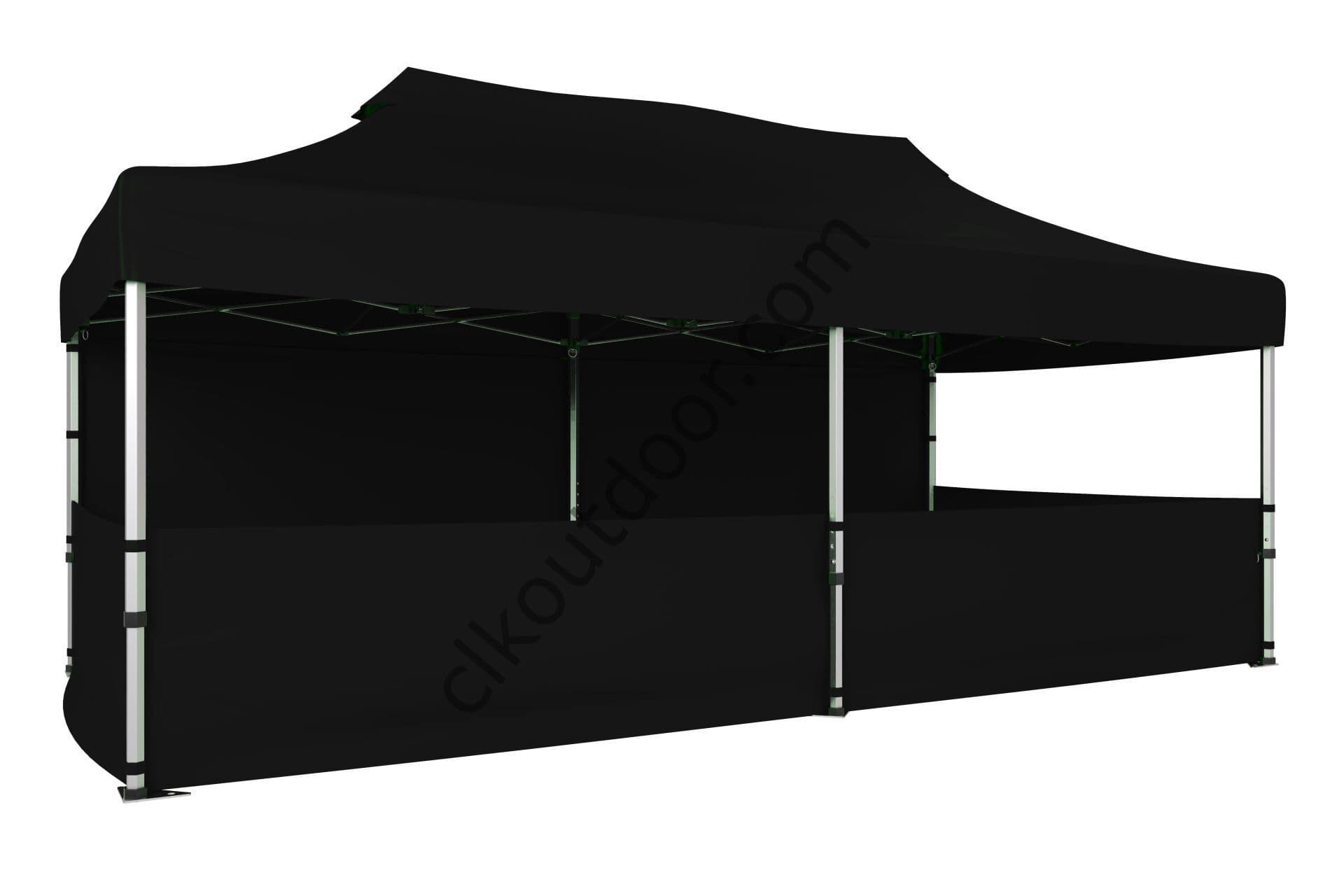 CLK 4x8 40 mm Katlanabilir Tente Gazebo Çadır Gazebo Çadır 1 Tam Duvar 3 Yarım Duvar
