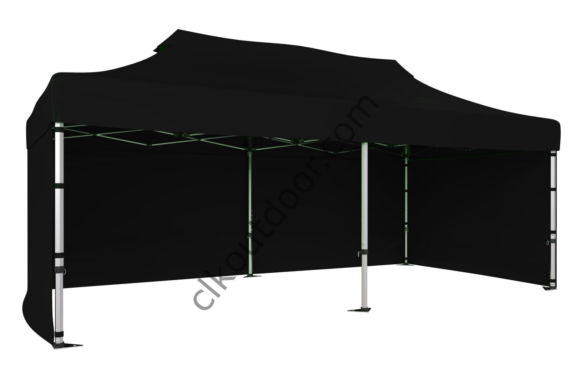 CLK 4x8 40 mm Katlanabilir Tente Gazebo Çadır Gazebo Çadır 3 Yan Kapalı