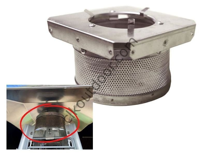 CLK Piramit Soba Tüplü Isıtıcı Tepe Reflektör Altı Izgarası Yedek Parça