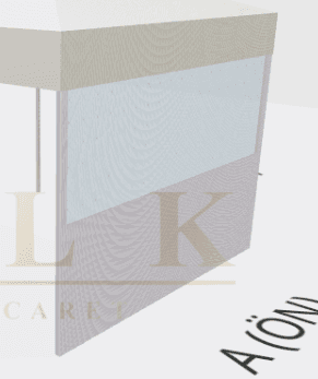 4,5 MT YARIM ŞEFFAF PERDE